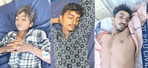 રેતી ખનન માફિયાઓના ત્રાસથી આપઘાતનો પ્રયાસ