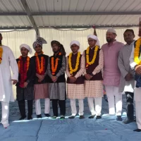 દારૂલ ઉલુમ ગૌશે સમદાનીમાં હાફિઝે કુરાન પૂર્ણ થવાના મોકા ઉપર કાર્યક્રમ