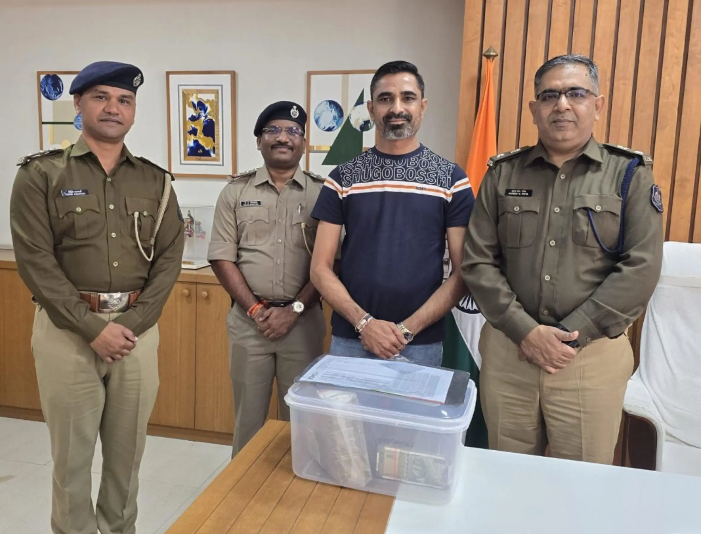 ફ્રોડમા ગયેલ રકમ મૂળ માલિકને પરત કરાઈ