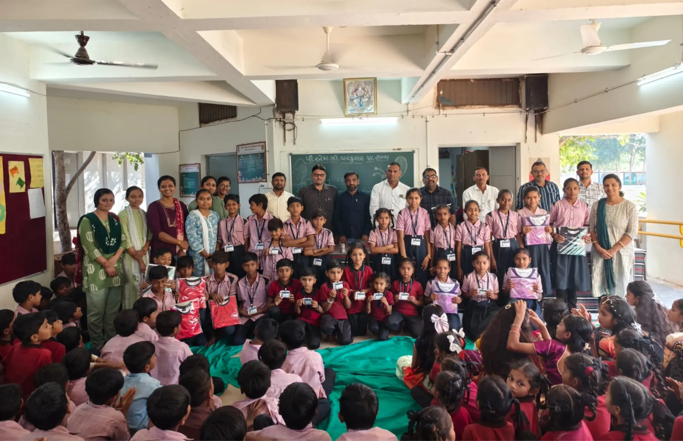 વરડુસર પ્રા.શાળા ખાતે કાર્યક્રમો યોજાયા