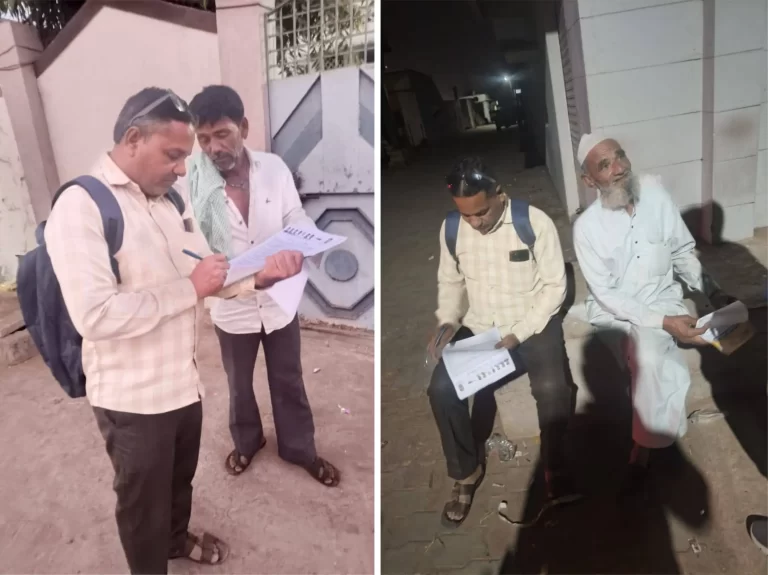 'આપ'નો લાલપરમાં ડોર ટુ ડોર લોકસંપર્ક