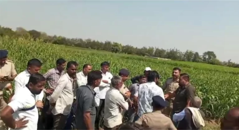 મેસરિયામાં વીજલાઈનની કામગીરી માટે પોલીસ રક્ષણ !!