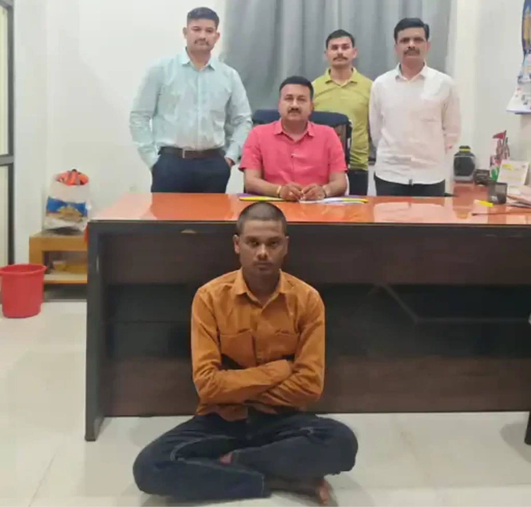 ઓળખે નહીં માટે ટકો કરાવ્યો: છતાં પકડાયો