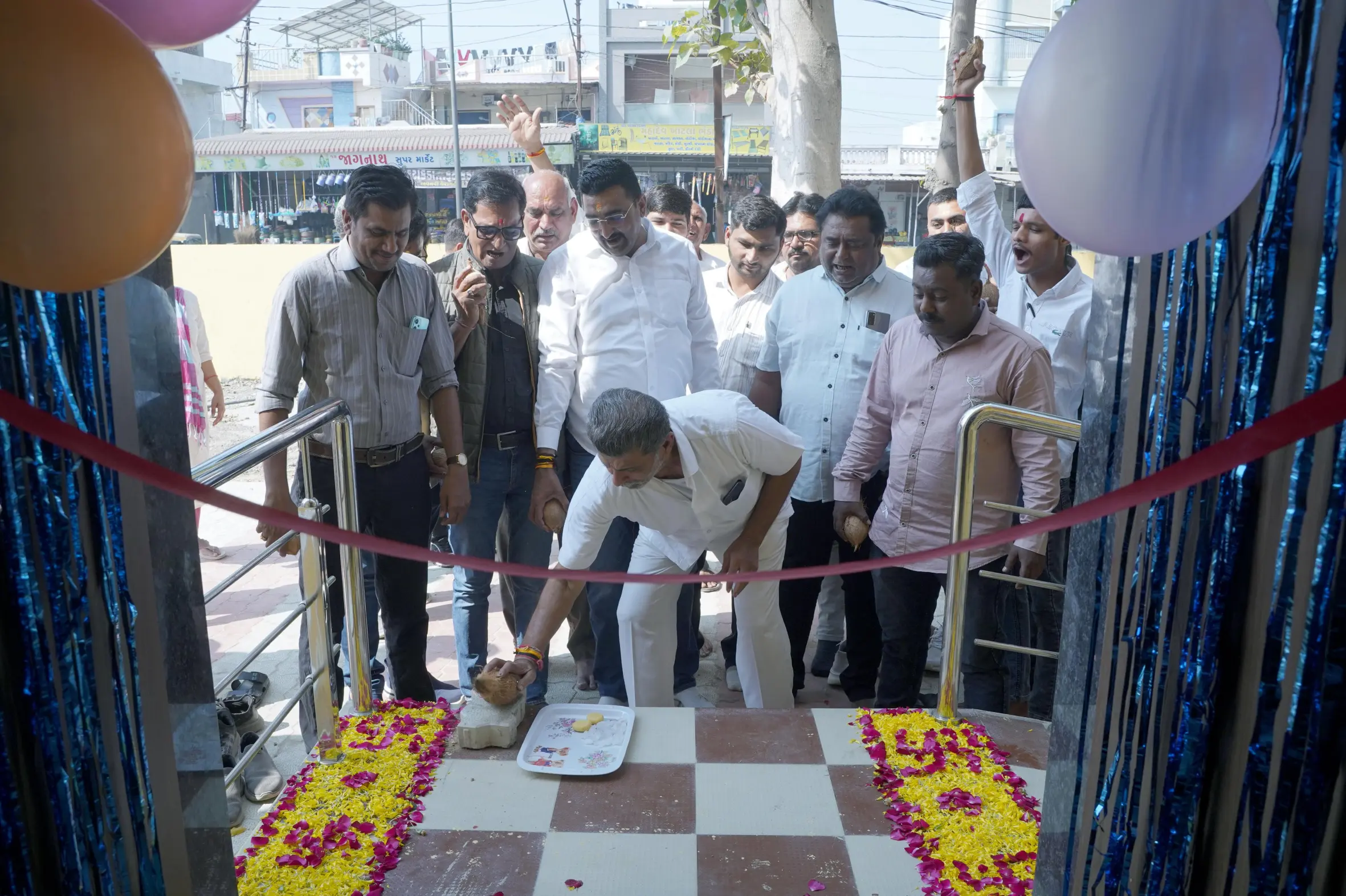 આયુષ્યમાન આરોગ્ય મંદિર ગૌરીદડના નવનિર્માણ બિલ્ડીંગનું લોકાર્પણ