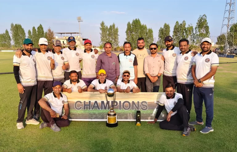 જિલ્લા પ્રા. શિક્ષક સંઘ દ્વારા ડે ક્રિકેટ ટુર્નામેન્ટ યોજાઈ