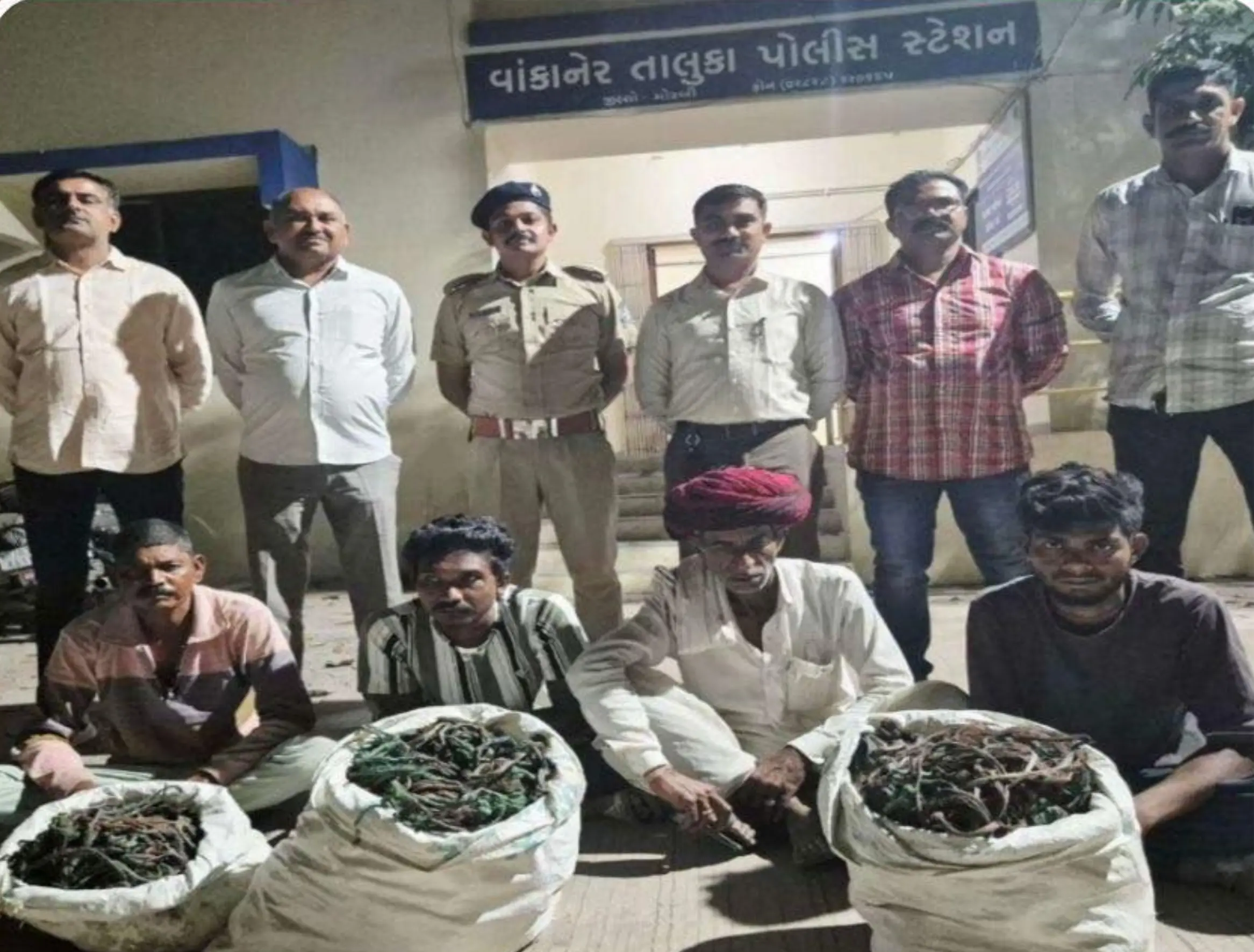 વાંકાનેર તાલુકા પોલીસે ચોરીનો ગુન્હો ઉકેલ્યો