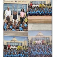 સજનપર પ્રા. શાળાના વિદ્યાર્થીઓ વિધાનસભાની મુલાકાતે