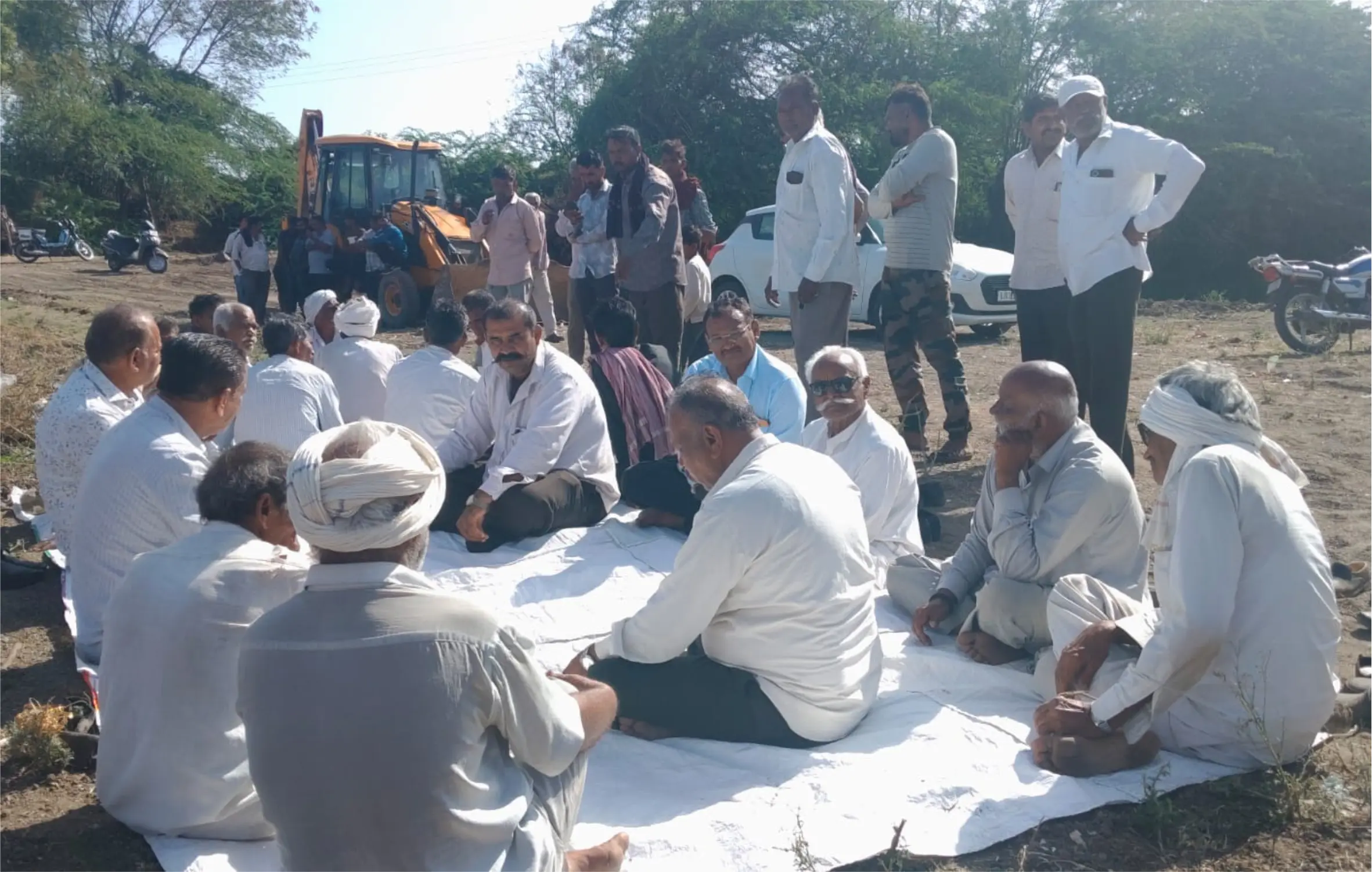 ઠીકરીયાળા: નવા માઇનોર બ્રિજના નિર્માણ કાર્યનો પ્રારંભ