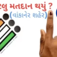 વાંકાનેર શહેરમાં 3 વાગ્યા સુધીનું મતદાન