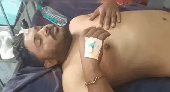 માટેલમાં ઝઘડામાં વચ્ચે પડેલા પર હુમલો