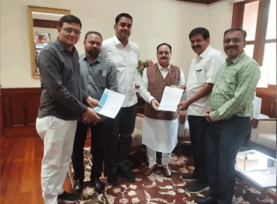 મેડીકલ લેબ એસો. દ્વારા રજિસ્ટ્રેશનના મુદ્દે રજૂઆત