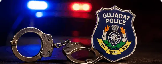 છરી સાથે ફરતા ચાર વ્યક્તિઓની પોલીસ દ્વારા ધરપકડ