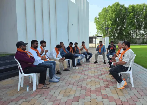 ભાજપ વાંકાનેર શહેર યુવા મોરચા દ્વારા 'ચાય પે ચર્ચા'