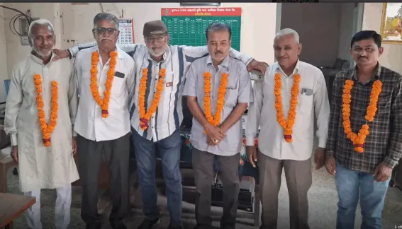 વાંકાનેર જમીન વિકાસ બેંકના પ્રતિનિધિઓ બિનહરીફ